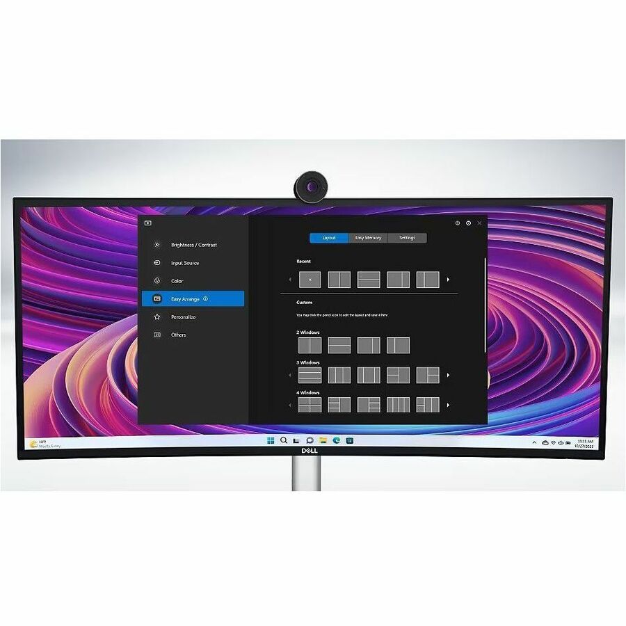 Dell UltraSharp U3824DW 38 Inch WQHD+ Curved IPS Black Monitor with 100% sRGB and USB-C Connectivity