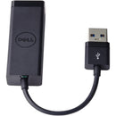 Dell Gigabit Ethernet Card featuring a sleek design and USB 3.0 connectivity, ideal for enhancing network speeds for gaming, streaming, and professional use.