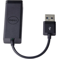 Dell Gigabit Ethernet Card featuring a sleek design and USB 3.0 connectivity, ideal for enhancing network speeds for gaming, streaming, and professional use.