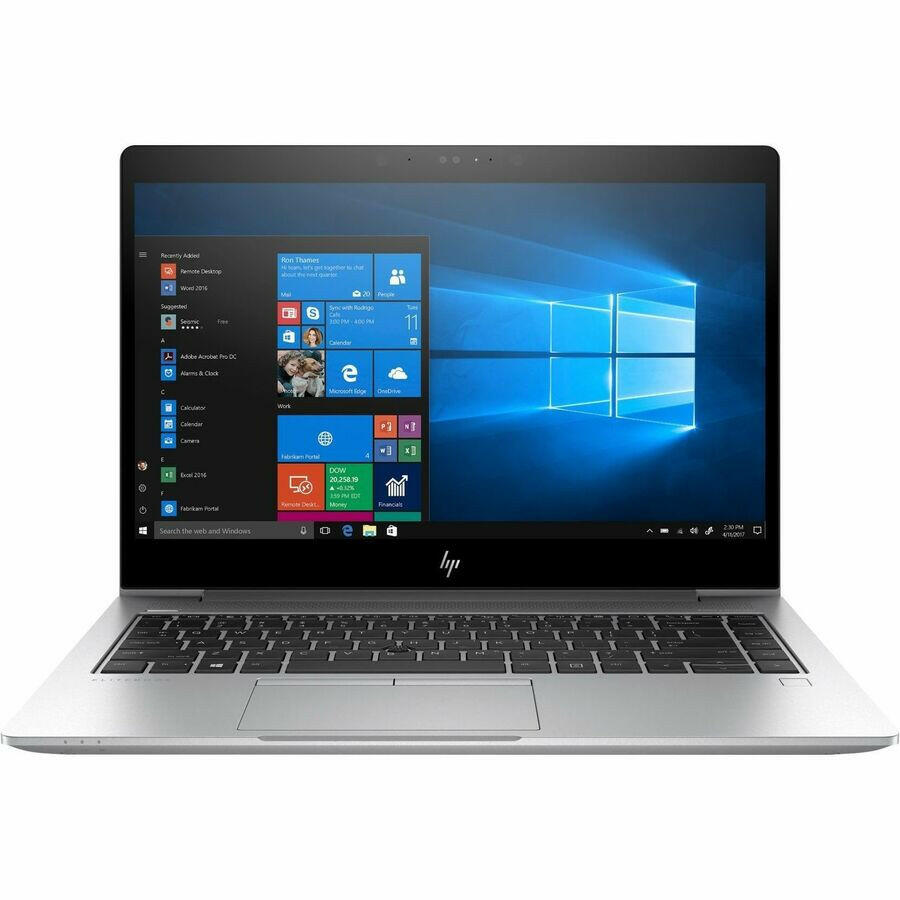 HP EliteBook 840 G5 14" FHD Laptop - Intel i5 8350U, 16GB RAM, 256GB SSD, Silver