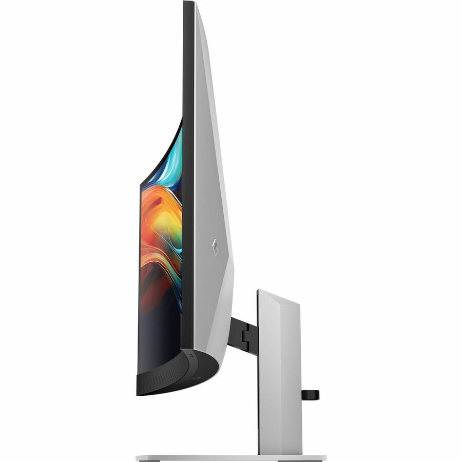 HP Series 7 Pro 39.7" 5K2K Curved Monitor with 4K Webcam and Thunderbolt 3 Connectivity - Black Silver