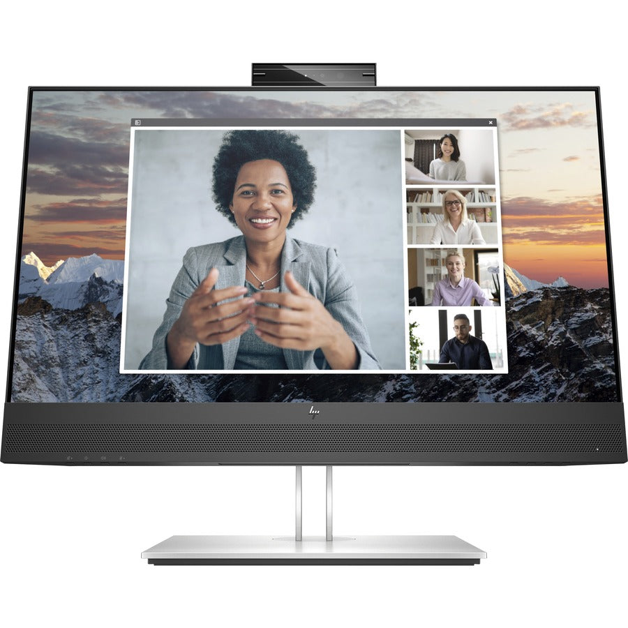 HP E24m G4 Zoom Certified 24" Conferencing Monitor with 5MP Webcam & USB-C Connectivity