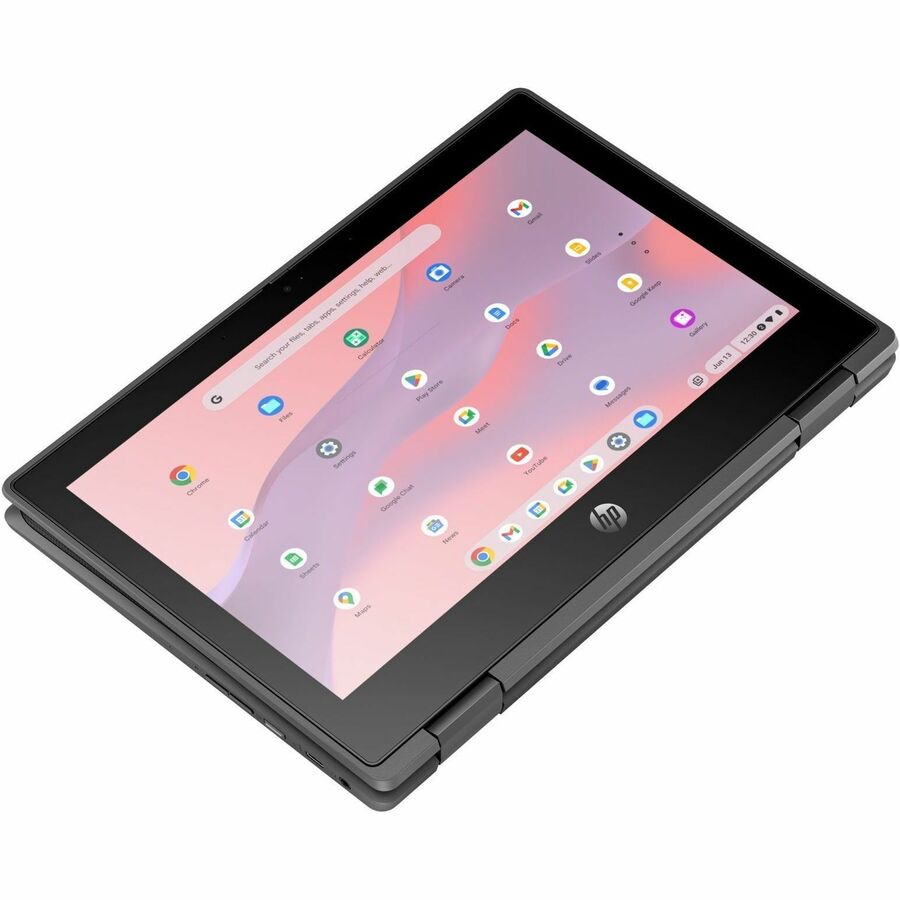 HP Fortis G5 Chromebook 11.6" - Intel N100, 8GB RAM, 64GB Storage - Sleek Black Design