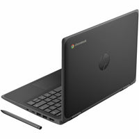 HP Fortis G5 Chromebook 11.6" - Intel N100, 8GB RAM, 64GB Storage - Sleek Black Design