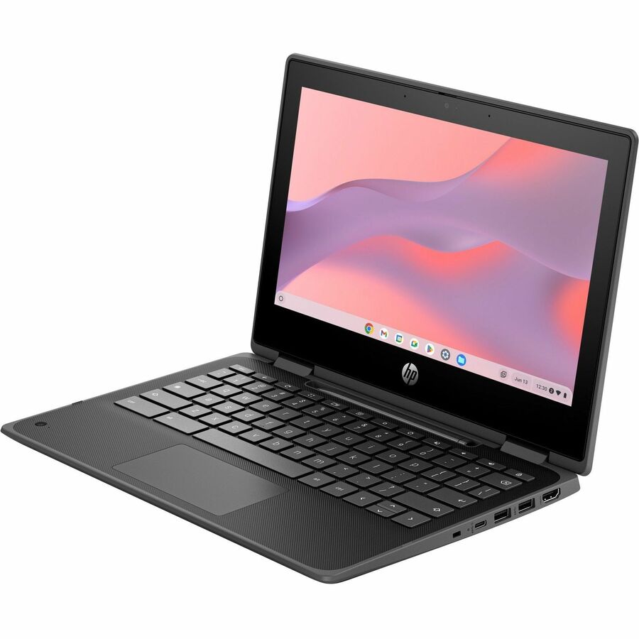 HP Pro X360 Fortis Chromebook N100, 8GB RAM, 64GB Storage, Rugged Convertible Design, Black