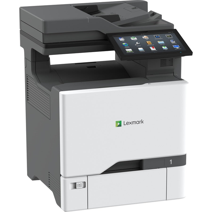 Lexmark CX735adse Color Laser Multifunction Printer, 52 PPM, Duplex, IoT-Enabled, Secure Performance