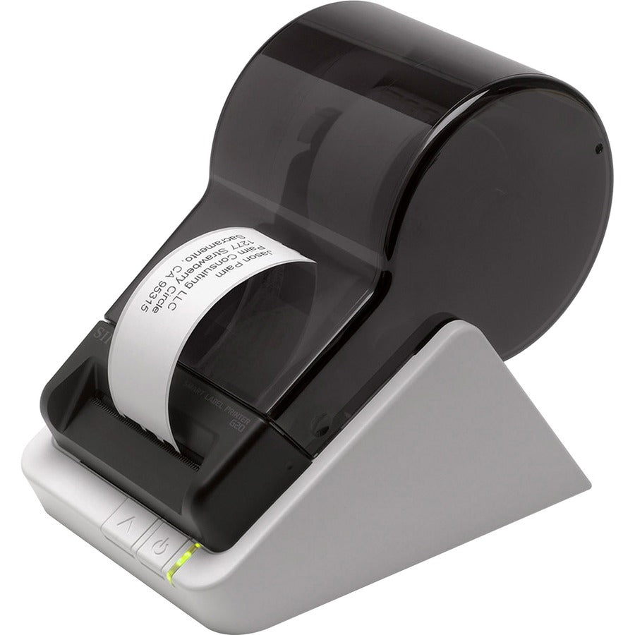 Seiko 203 DPI Smart Label Printer | Direct Thermal | Easy Roll Loading | Customizable with SLP Software