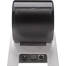 Back view of the Seiko 203 DPI Smart Label Printer showcasing connectivity ports. Perfect for easy integration, this direct thermal printer simplifies label printing.