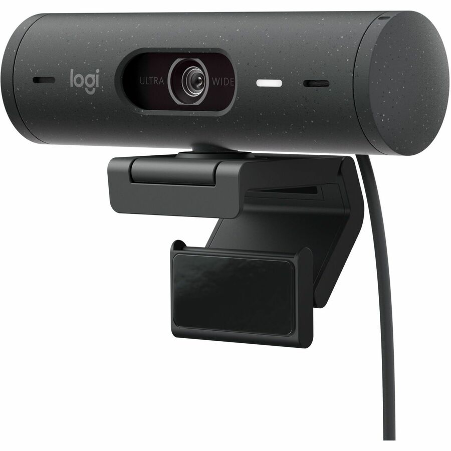 Logitech Brio 500 HD Webcam | Full HD 1080p | Auto Light Correction & Framing | Graphite