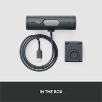 Logitech Brio 500 HD Webcam | Full HD 1080p | Auto Light Correction & Framing | Graphite