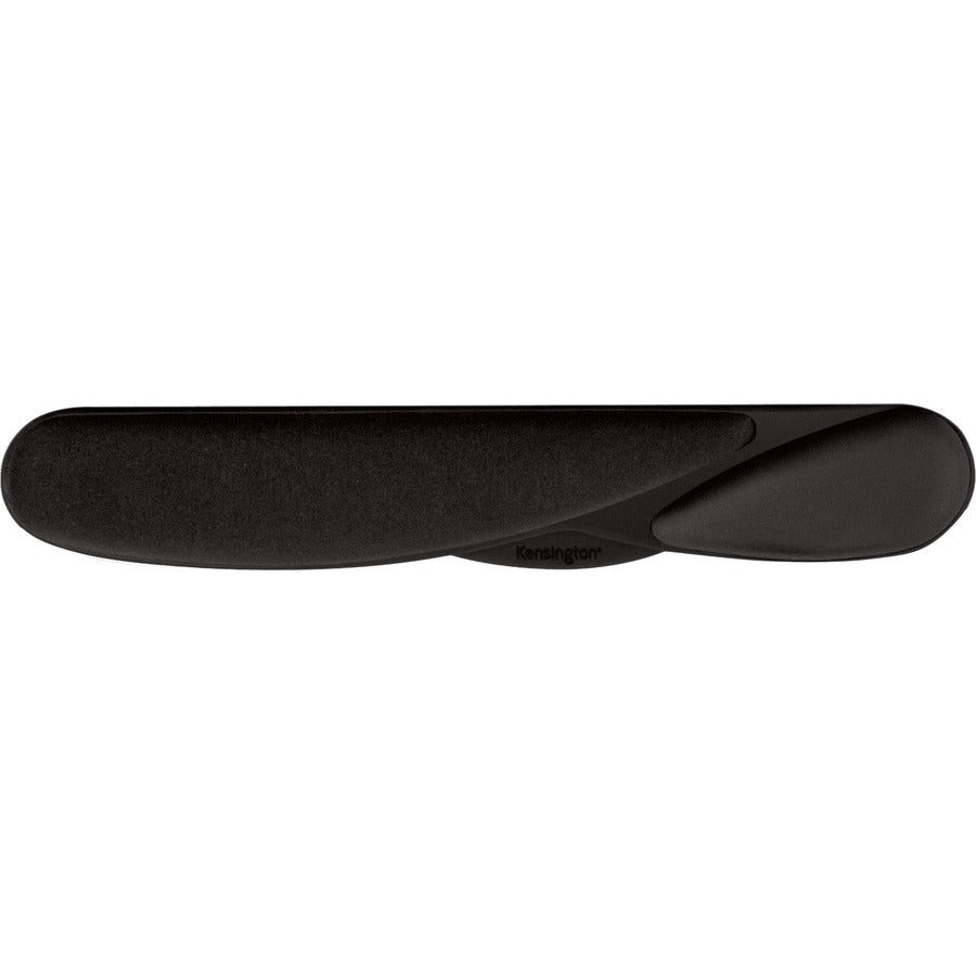 Kensington Black Wrist Pillow Keyboard Rest for All-Day Comfort with Soft Fabric Cover