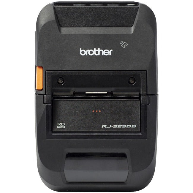 Brother RuggedJet RJ3230BL Portable Direct Thermal Printer - Bluetooth, USB-C, IP54 Durable Design