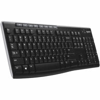 Logitech K270 Wireless Keyboard - 2.4G Connection, Long Battery Life, Spill-Resistant, Full-Size Layout Default Title