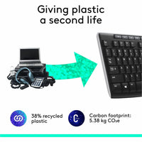 Logitech K270 Wireless Keyboard - 2.4G Connection, Long Battery Life, Spill-Resistant, Full-Size Layout