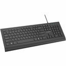 Rocstor K10 Wired USB Keyboard | 104 Key QWERTY Layout | Durable Design for Efficient Typing