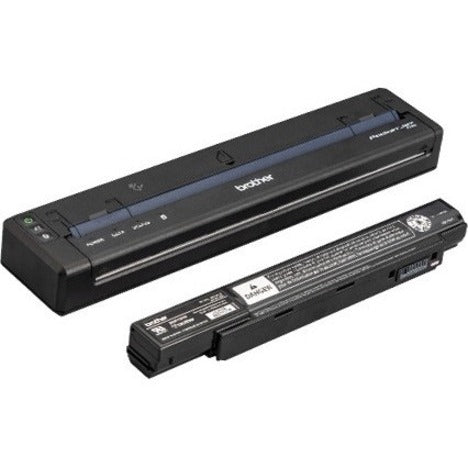 Brother PocketJet 8 Portable Thermal Printer - USB, Wi-Fi, Bluetooth, High-Speed 300dpi Printing