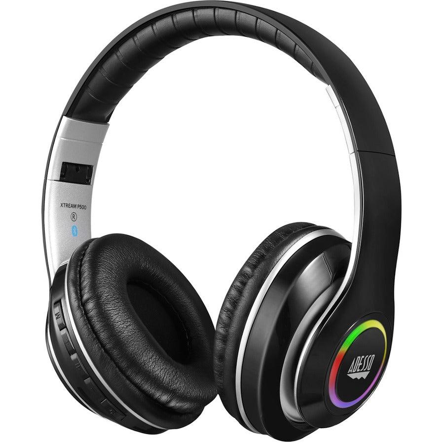 Adesso Xtream P500 Bluetooth Headset with Noise-Cancelling Microphone & Micro SD Slot