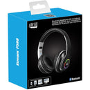 Packaging for the Adesso Xtream P500 Bluetooth Headset, highlighting its features including a microphone and wireless connectivity, perfect for active lifestyles.