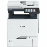 Front view of the Xerox VersaLink C625 Color Multifunction Printer, highlighting its advanced features and smart connectivity options, designed for high-volume printing needs in dynamic work environments.