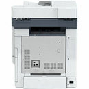 Back view of the Xerox VersaLink C625 Color Multifunction Printer, showcasing its compact design and TAA compliance, ideal for efficient office workflow.