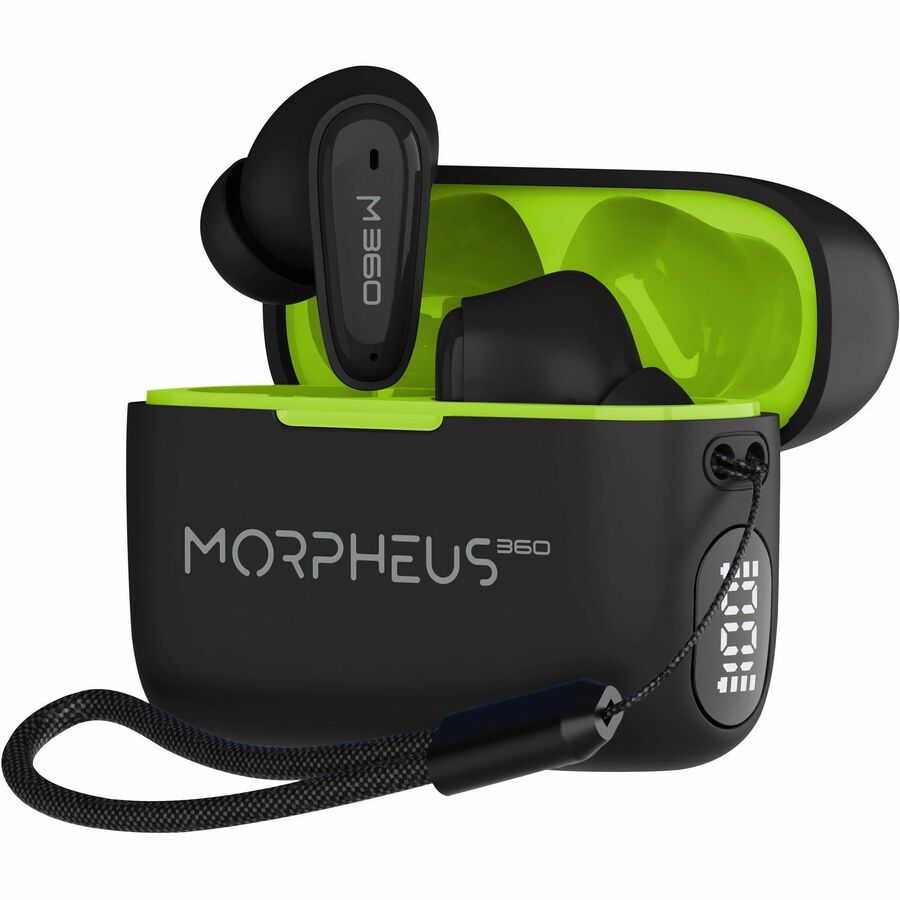 Morpheus 360 Nemesis TW1800B Wireless Earbuds | HiFi Sound | Bluetooth 5.4 | 20-Hour Playtime | Waterproof