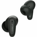 Close-up of Morpheus 360 Nemesis TW1800B Wireless Earbuds, highlighting the ergonomic design and Bluetooth 5.4 technology for a perfect fit and high-quality audio.