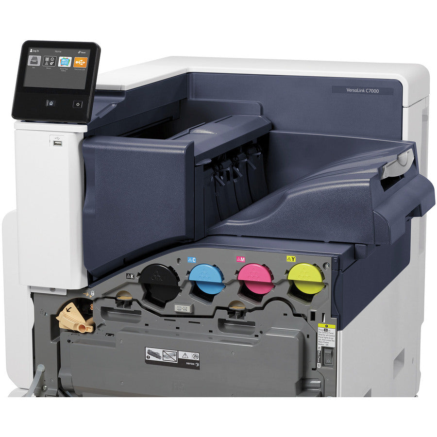 Xerox VersaLink C7000 DN Color Printer - 35 PPM, 1200 x 2400 DPI, Mobile Ready, Duplex Printing