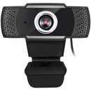 Adesso CyberTrack H4 Webcam 1080P HD with Built-In Microphone for Video Conferencing Default Title