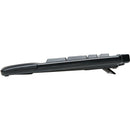 Kensington Pro Fit 72402 Wired Keyboard with Adjustable Positions and Padded Wrist Rest