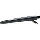 Kensington Pro Fit 72402 Wired Keyboard with Adjustable Positions and Padded Wrist Rest