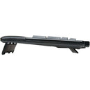 Kensington Pro Fit 72402 Wired Keyboard with Adjustable Positions and Padded Wrist Rest