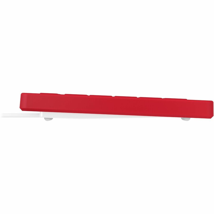 Active Key AKC8112 Red Medical Keyboard - Hygienic, Waterproof, IP68, CleanFunction, US Layout