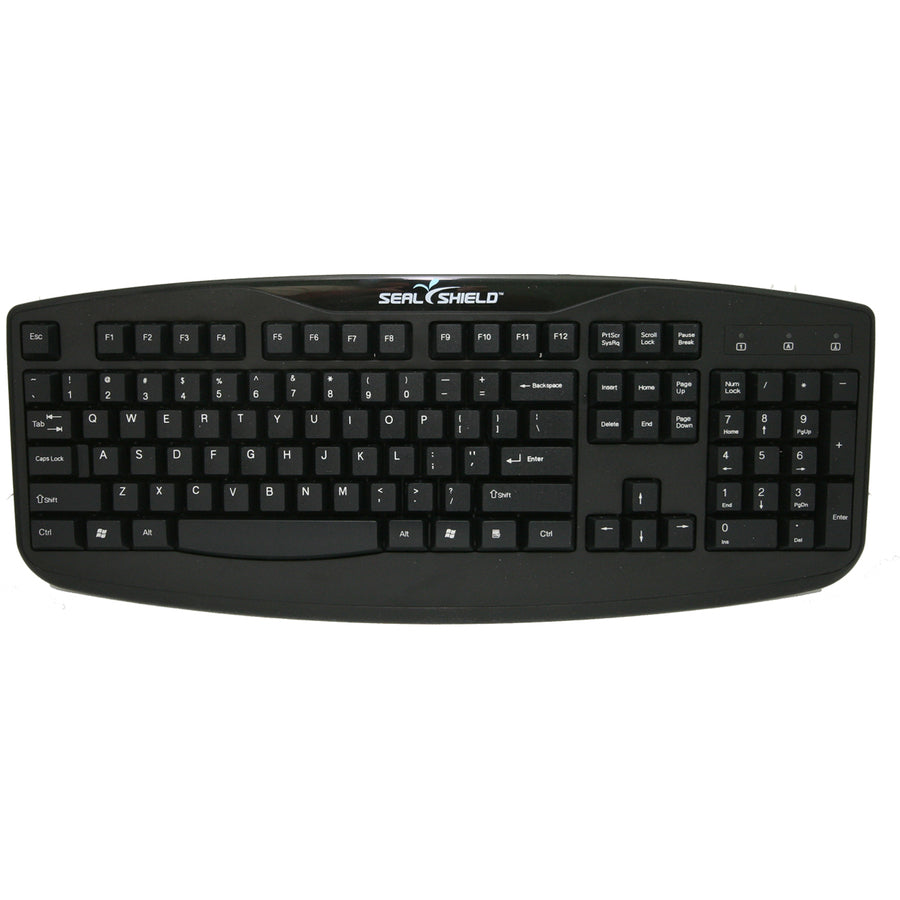 Seal Shield STK503 Waterproof USB Keyboard - Membrane Keyswitch for Enhanced Productivity Default Title