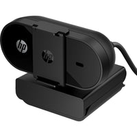 HP 320 FHD 1080p Webcam with Auto Light Correction, 66° Wide Angle, Works with Chromebook