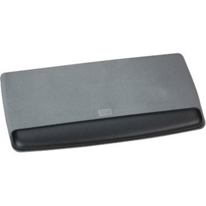 3M Antibacterial Gel Wrist Rest - Adjustable Tilt Design for Ergonomic Comfort, Black Leatherette
