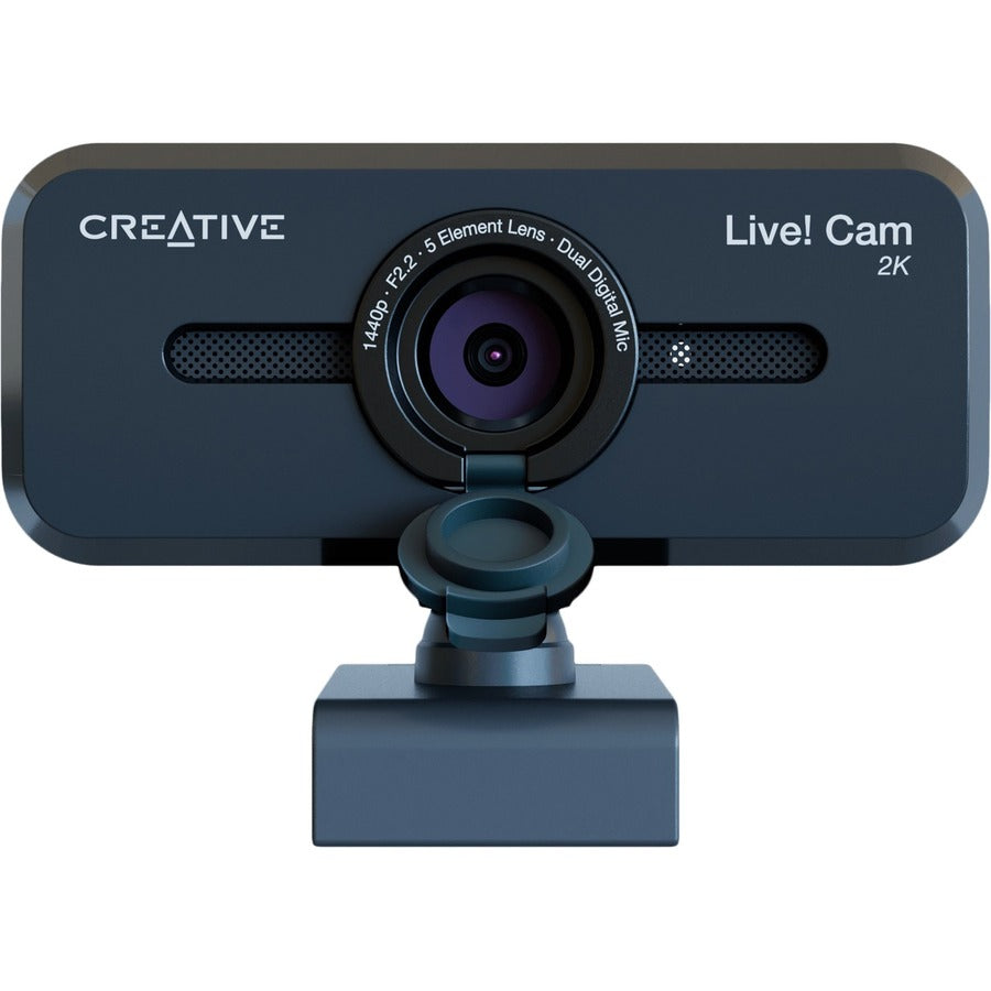 Creative Live Cam Sync V3 2K QHD Webcam with 4X Digital Zoom & Dual Omni-Directional Mics