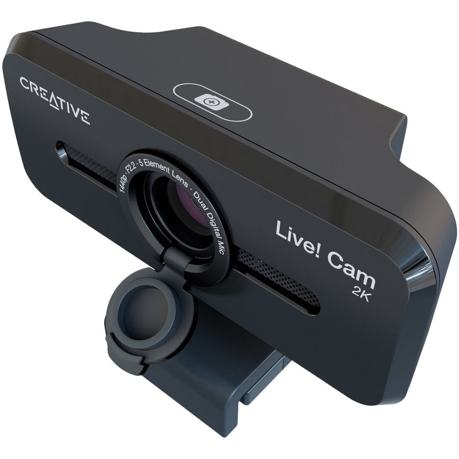 Creative Live Cam Sync V3 2K QHD Webcam with 4X Digital Zoom & Dual Omni-Directional Mics