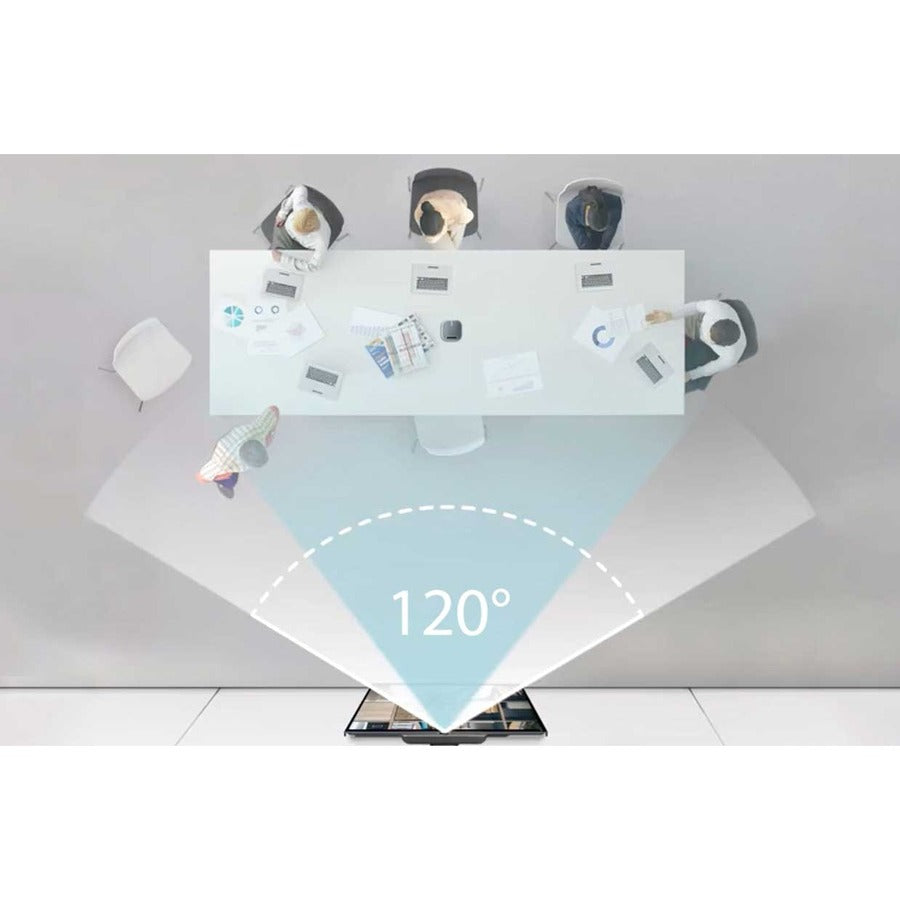 ViewSonic VB-CAM-201 4K Conferencing Camera with Ultra Wide-Angle Lens and Integrated Microphones
