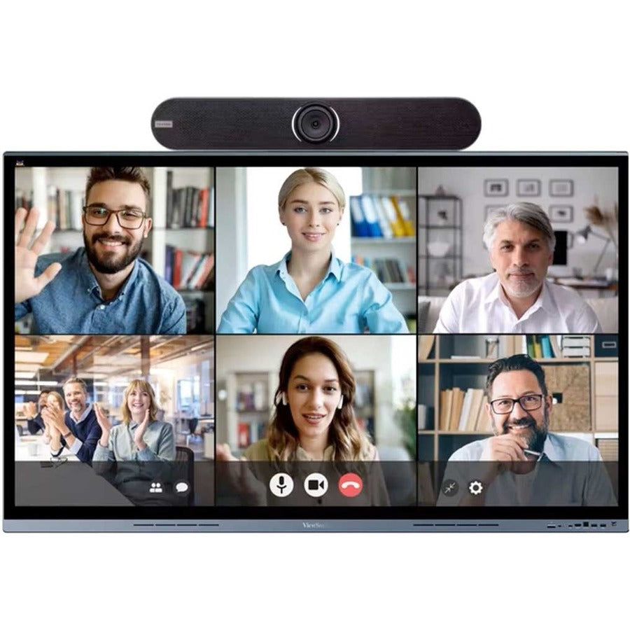 ViewSonic VB-CAM-201 4K Conferencing Camera with Ultra Wide-Angle Lens and Integrated Microphones