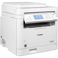 Canon MF289dw Monochrome All-in-One Wireless Laser Printer, featuring a sleek design with a control panel, equipped for seamless printing, copying, scanning, and faxing for enhanced office productivity.