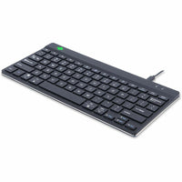 R-Go Ergonomic Compact Keyboard with Break Indicator and Light Keystroke for Comfortable Typing Default Title