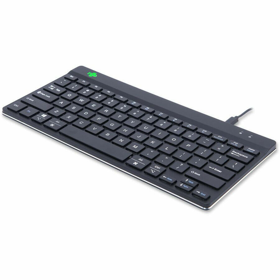 R-Go Ergonomic Compact Keyboard with Break Indicator and Light Keystroke for Comfortable Typing