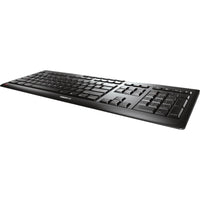 Cherry Stream Wireless Keyboard - 2.4 GHz, Low Profile Scissor Switches, Full-Size Layout, Black