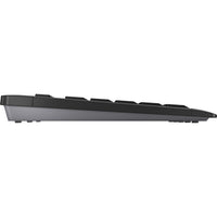 Cherry Stream Wireless Keyboard - 2.4 GHz, Low Profile Scissor Switches, Full-Size Layout, Black