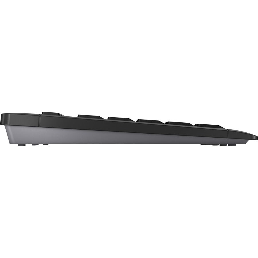 Cherry Stream Wireless Keyboard - 2.4 GHz, Low Profile Scissor Switches, Full-Size Layout, Black