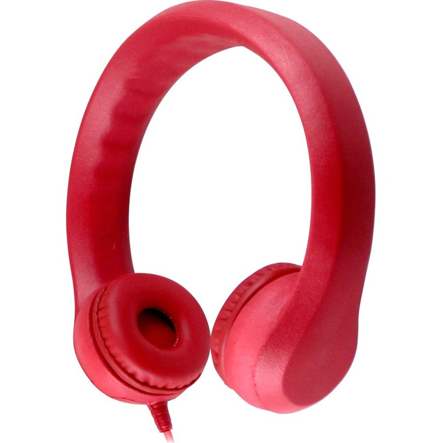 Hamilton Buhl Flex Foam Headphones for Kids | Durable 3.5mm Plug | Safe Sound Limit 85dB | Black