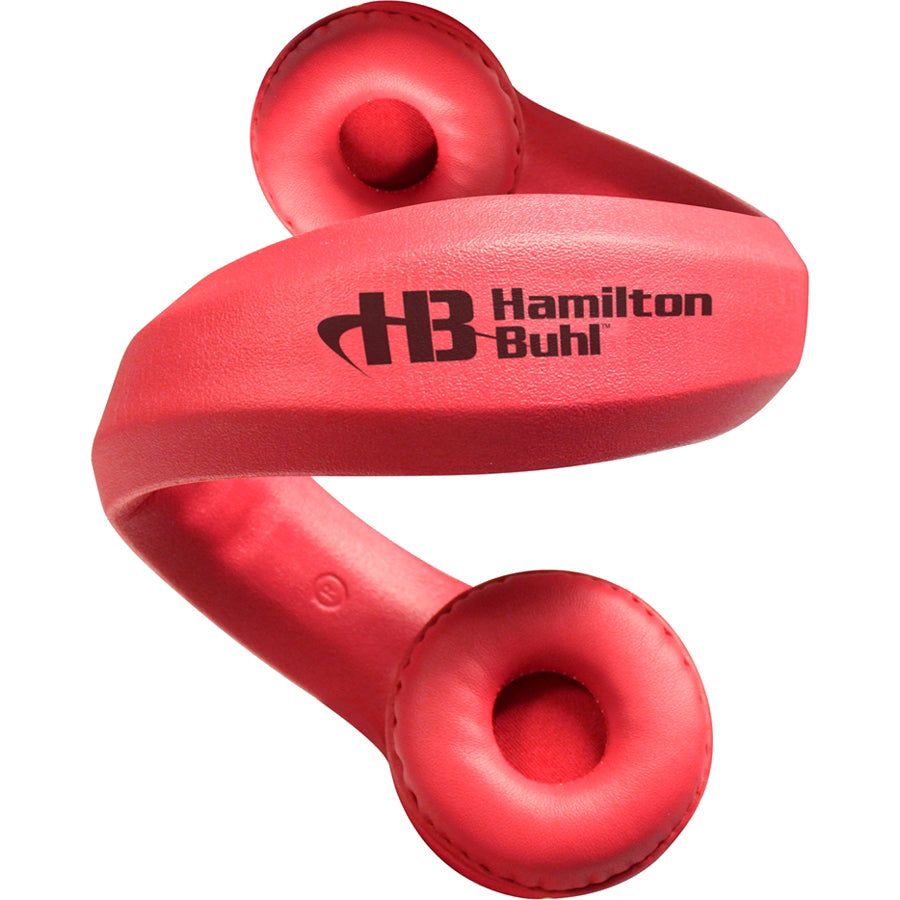 Hamilton Buhl Flex Foam Headphones for Kids | Durable 3.5mm Plug | Safe Sound Limit 85dB | Black
