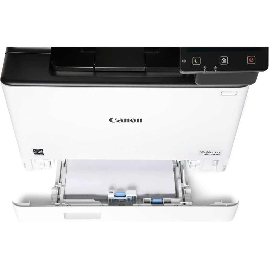 Canon Color imageCLASS MF751Cdw Wireless Multifunction Laser Printer, 35 ppm, 50-Sheet ADF, Touchscreen