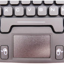 DSI IP68 Waterproof USB Keyboard - Rugged Industrial Use, 104 Keys with Touchpad, Black