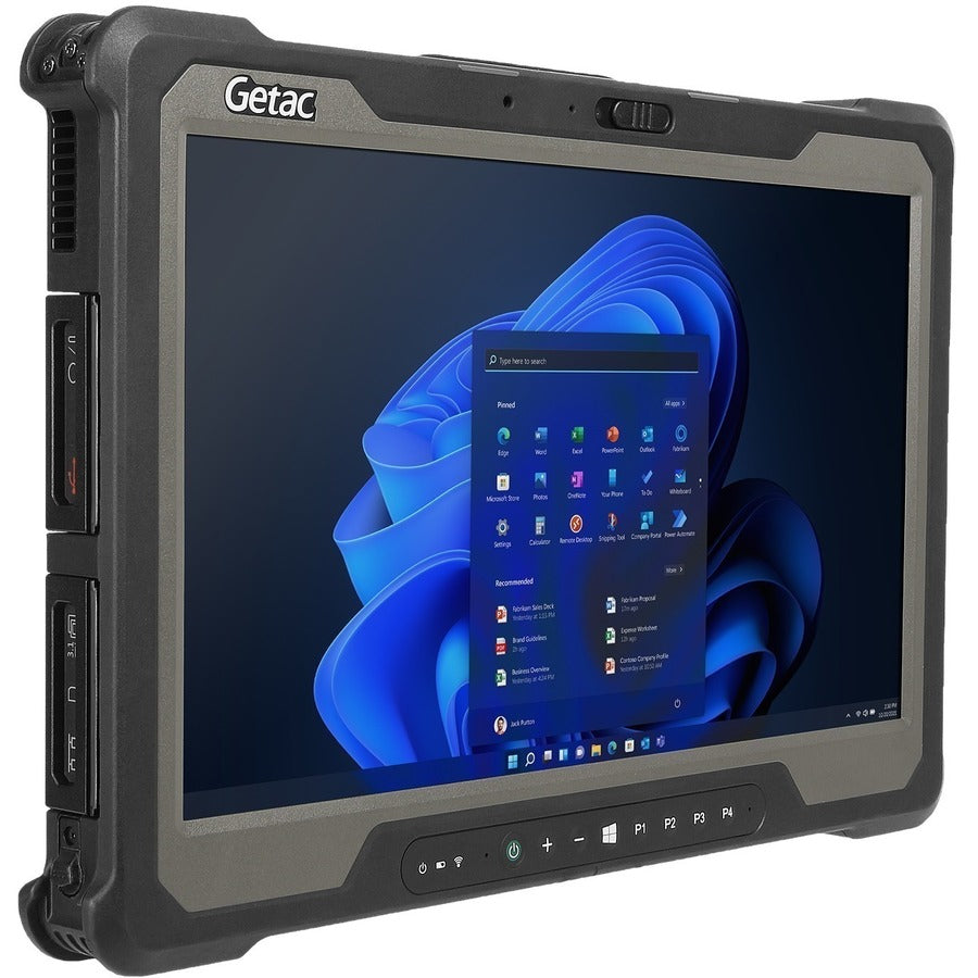 Getac A140 Rugged 14-Inch HD Tablet with Dual Batteries, Intel Core i5/i7, 1TB SSD, Enhanced Security